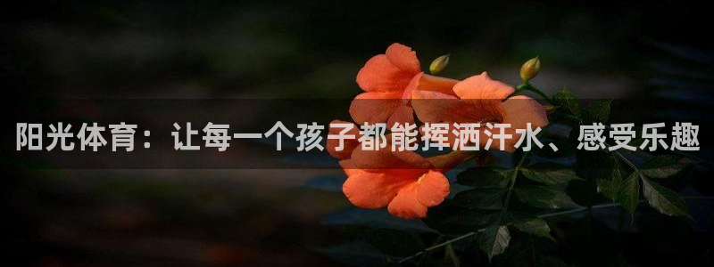阳光体育：让每一个孩子都能挥洒汗水、感受乐趣