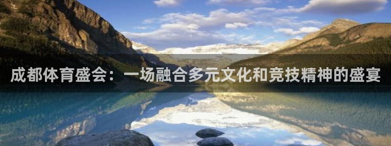 成都体育盛会：一场融合多元文化和竞技精神的盛宴
